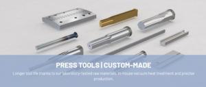 Componente personalizate pentru stante  – Press Tools Custom-Made